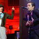 Eminem (Photo: Theo Wargo/Getty Images) and The Killers’ Brandon Flowers (Photo: Rob Loud/Getty Images)